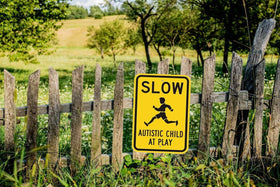 CCPARTON metal sign outdoors, sun and rain resistant for long-lasting use.