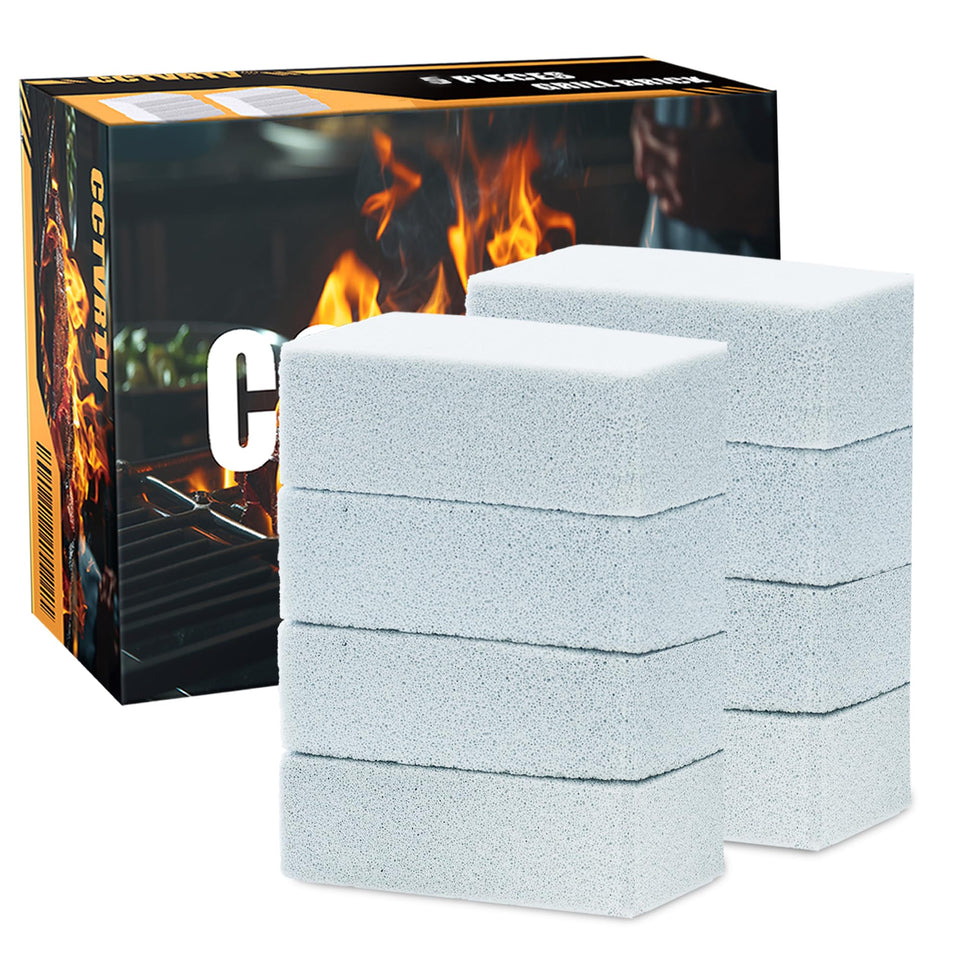 CCTVRTV heavy-duty grill cleaner stones for tough grill stains with safe, non-scratch action.