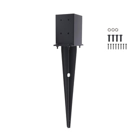 CDFYJHFDQ fence post anchor ground spike provides sturdy outdoor post support.
