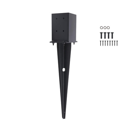 CDFYJHFDQ fence post anchor ground spike provides sturdy outdoor post support.