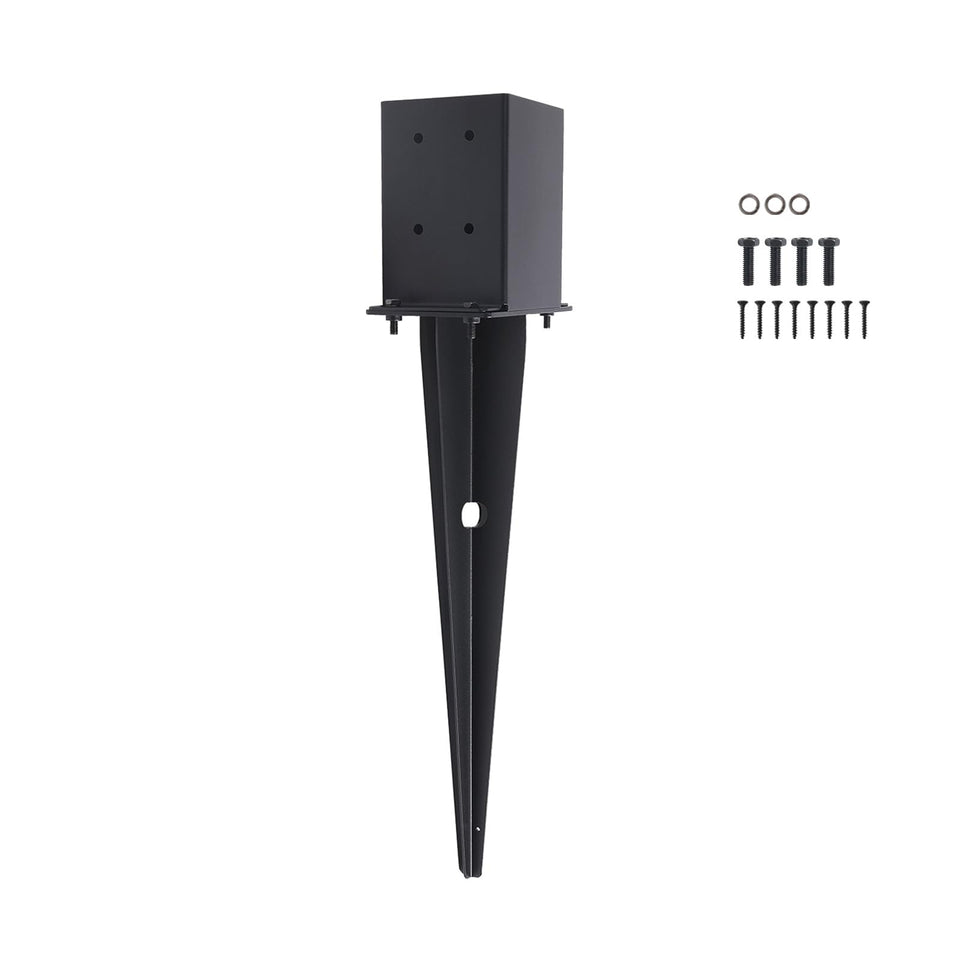 CDFYJHFDQ fence post anchor ground spike provides sturdy outdoor post support.
