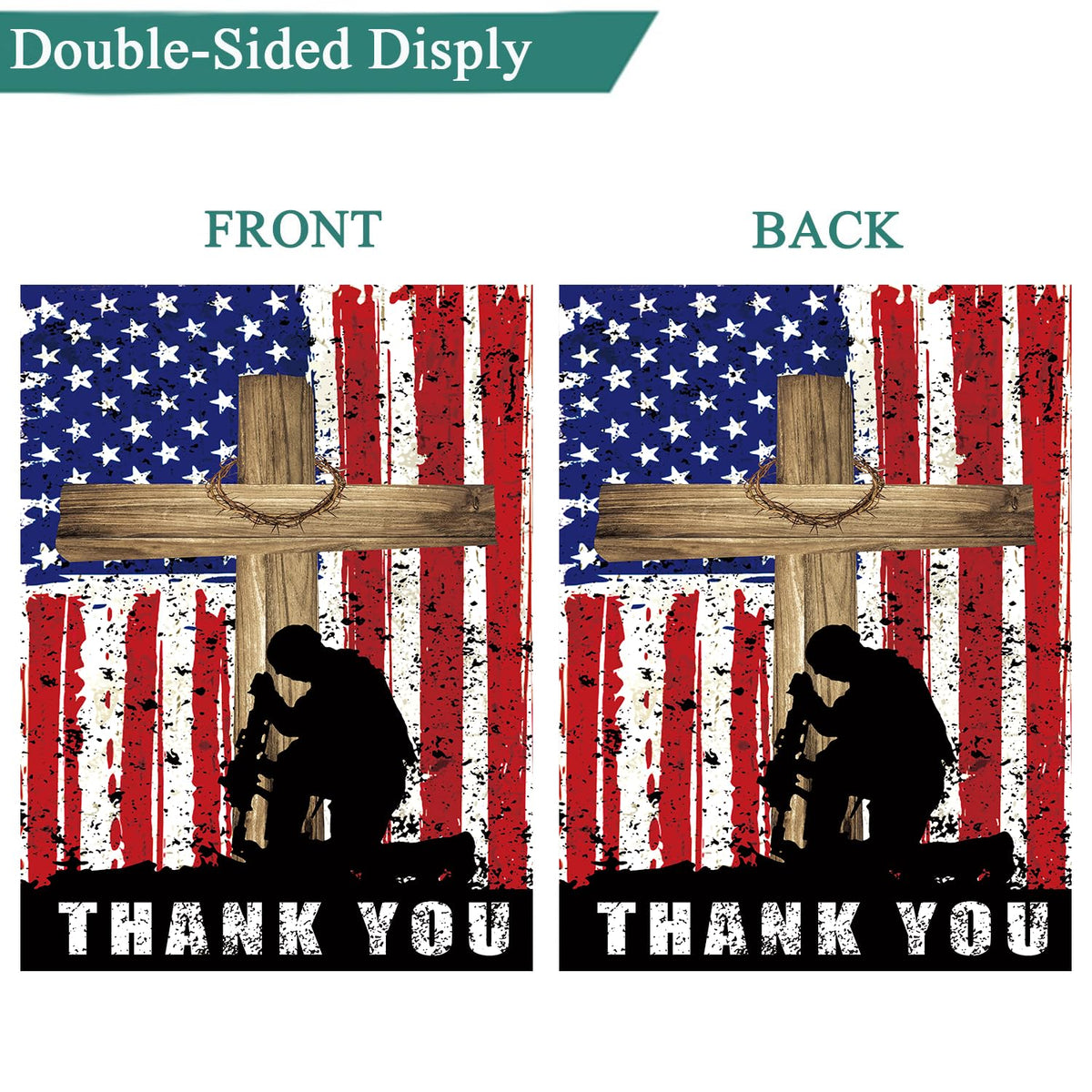 CDLong weather-resistant spun polyester flags resist sun and rain while staying vivid.
