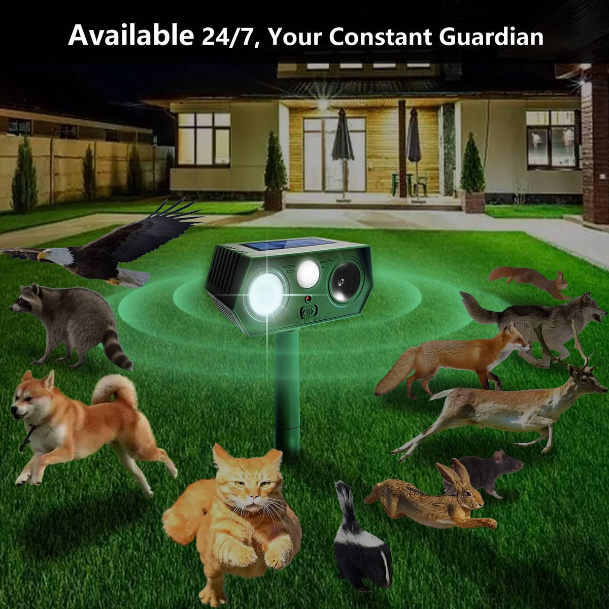 CDREPELUU four-pack set for complete yard coverage