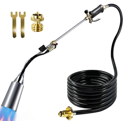 CeaGoal propane torch weed burner with self-igniter for quick weed control
