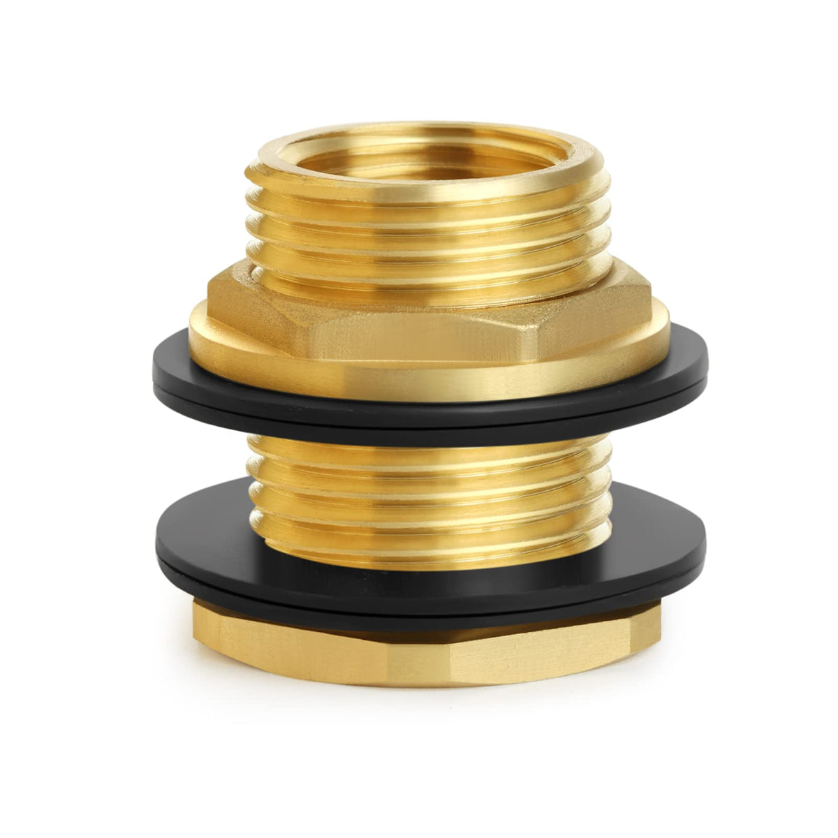 Ceaeso bulkhead brass 12-npt 34-ght for durable water connections