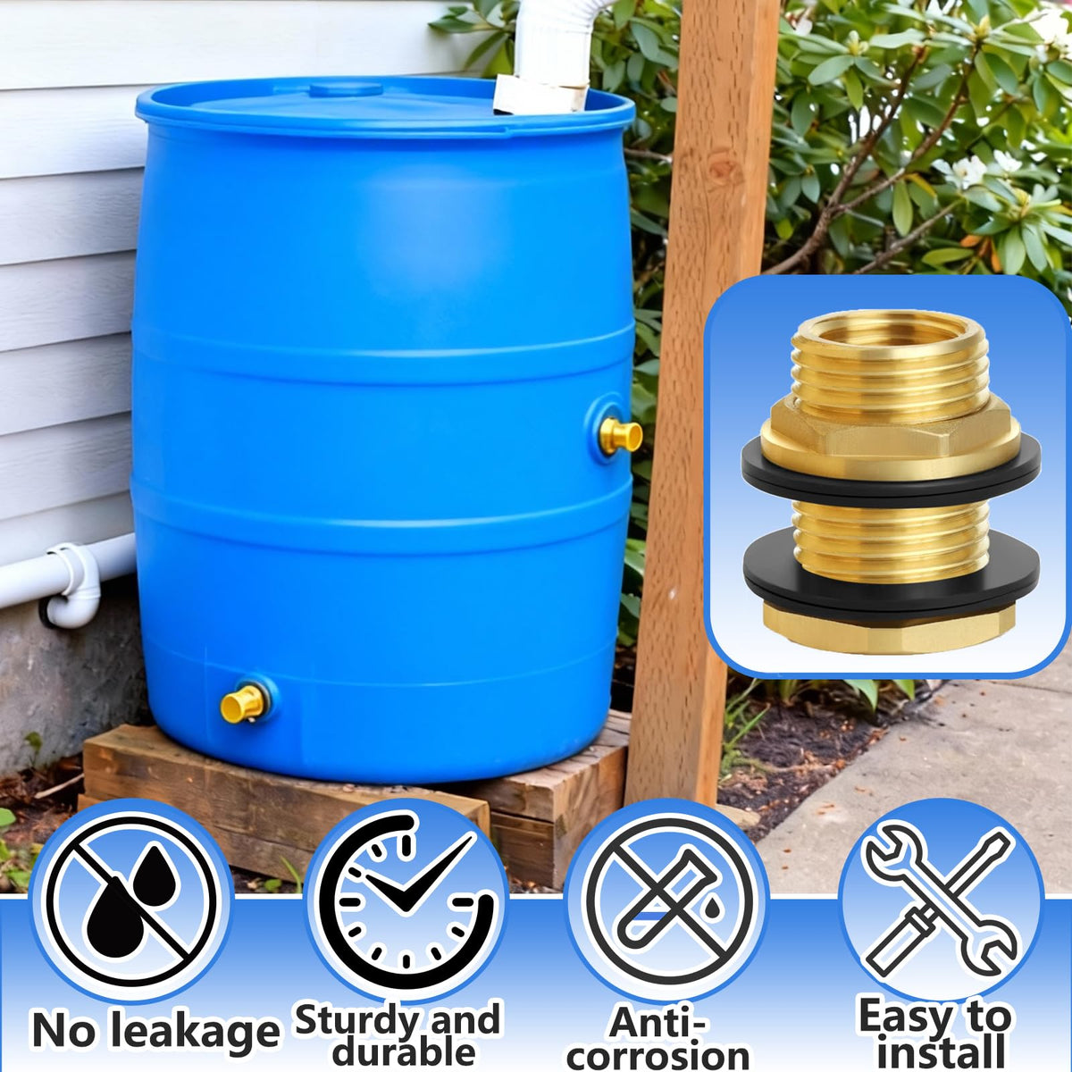 Ceaeso durable brass construction stands up to weather and regular use