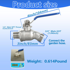 Ceaeso lead-free spigot delivers safe water for outdoor use