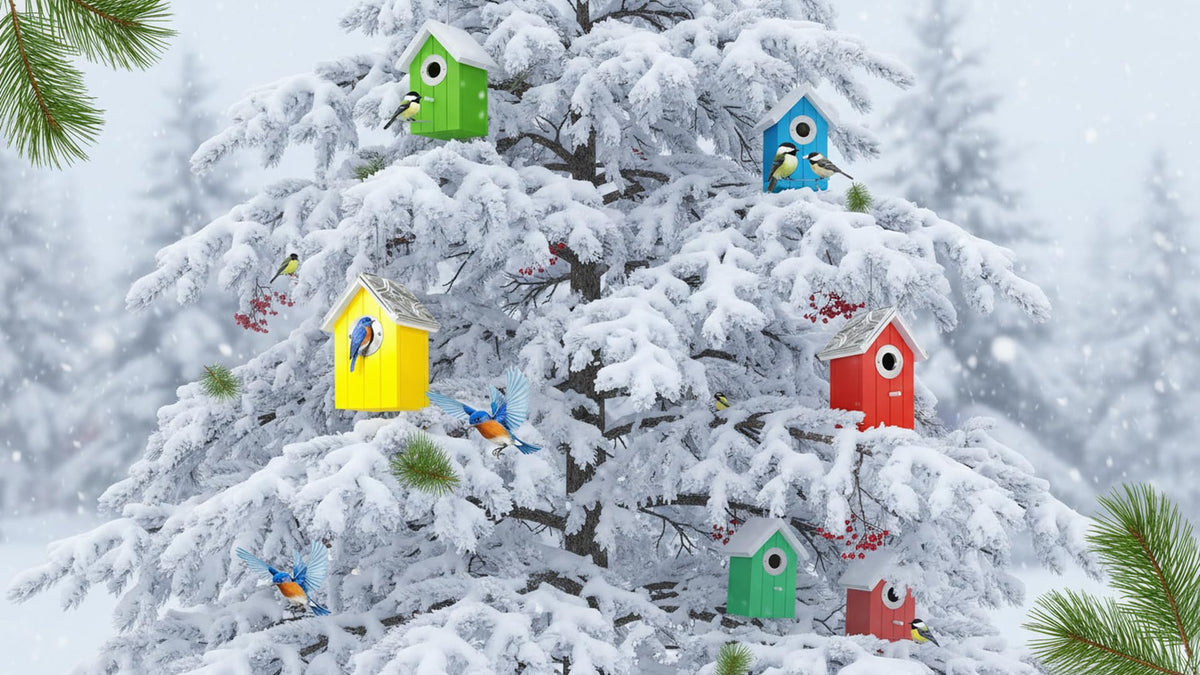 CEDAR ALPHA bluebird house size supports typical backyard nesting.