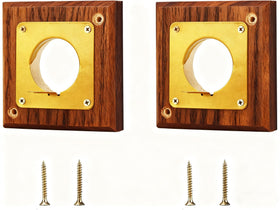 CEDAR ALPHA bluebird predator guard, 2-pack, protects entry from pests