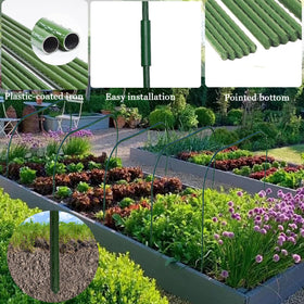 CEDOCSH Greenhouse Hoops easy-install for tool-free setup.