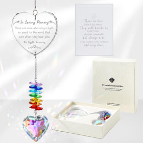 Ceegook K9 Suncatcher memory bond reflects rainbow light in sunlit windows