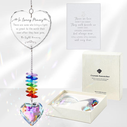 Ceegook K9 Suncatcher memory bond reflects rainbow light in sunlit windows
