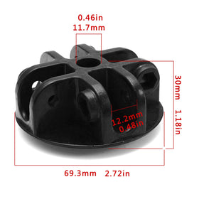 Celeyearnirs ABS plastic bracket designed for durable canopy use.