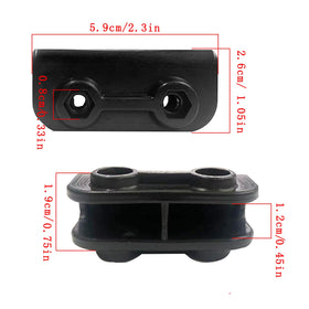Celeyearnirs installation screws shown with easy-fit canopy connector.