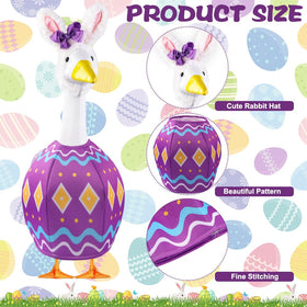 Celltestria Purple bow clip adds a finishing touch to the lawn display.