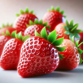 Indoor growing setup with CEMEHA SEEDS Giant Strawberry Fresca ready for planting