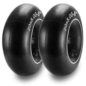 Cenipar 20x8-8 inner tube package with TR13 valve for heavy-duty carts.