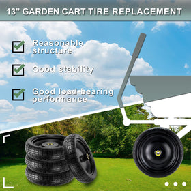 Cenipar axle bore 5-8inch compatible with common wheelbarrow hardware