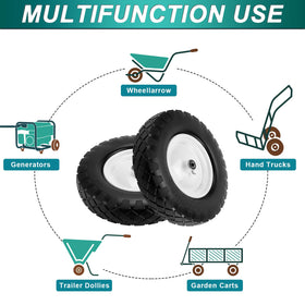 Heavy-duty Cenipar tire built to handle up to 400 pounds per tire