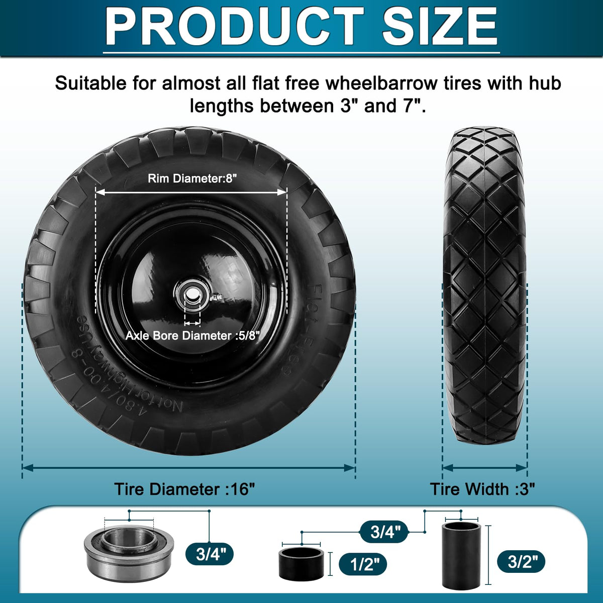 Cenipar solid flat-free tire for maintenance-free mobility on rough terrain