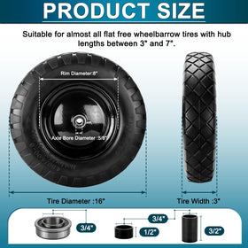 Cenipar solid flat-free tire for maintenance-free mobility on rough terrain