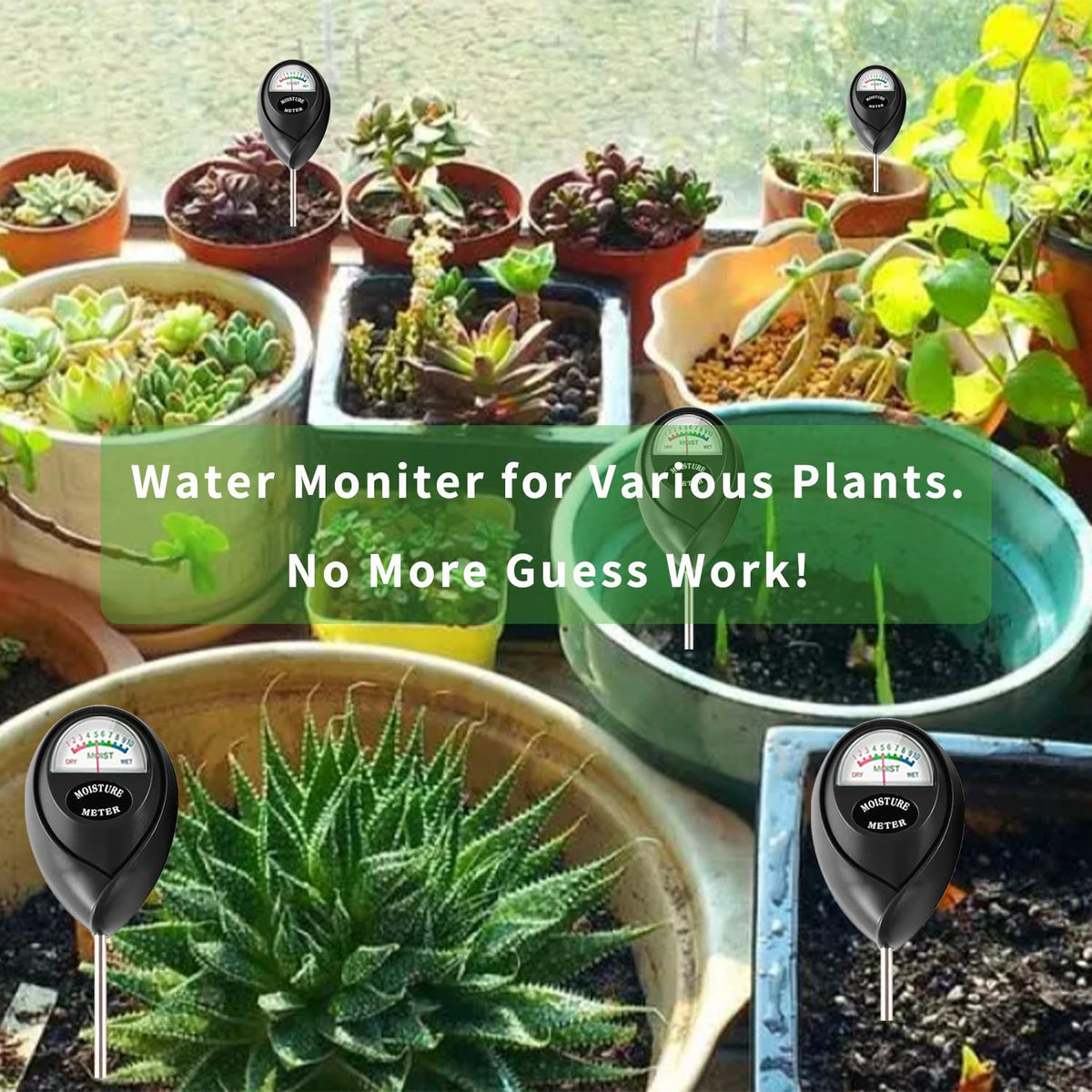 Censinda compact soil hygrometer for quick moisture readings