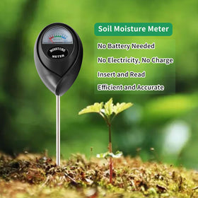 Censinda hygrometer for indoor and outdoor plant care and moisture checks