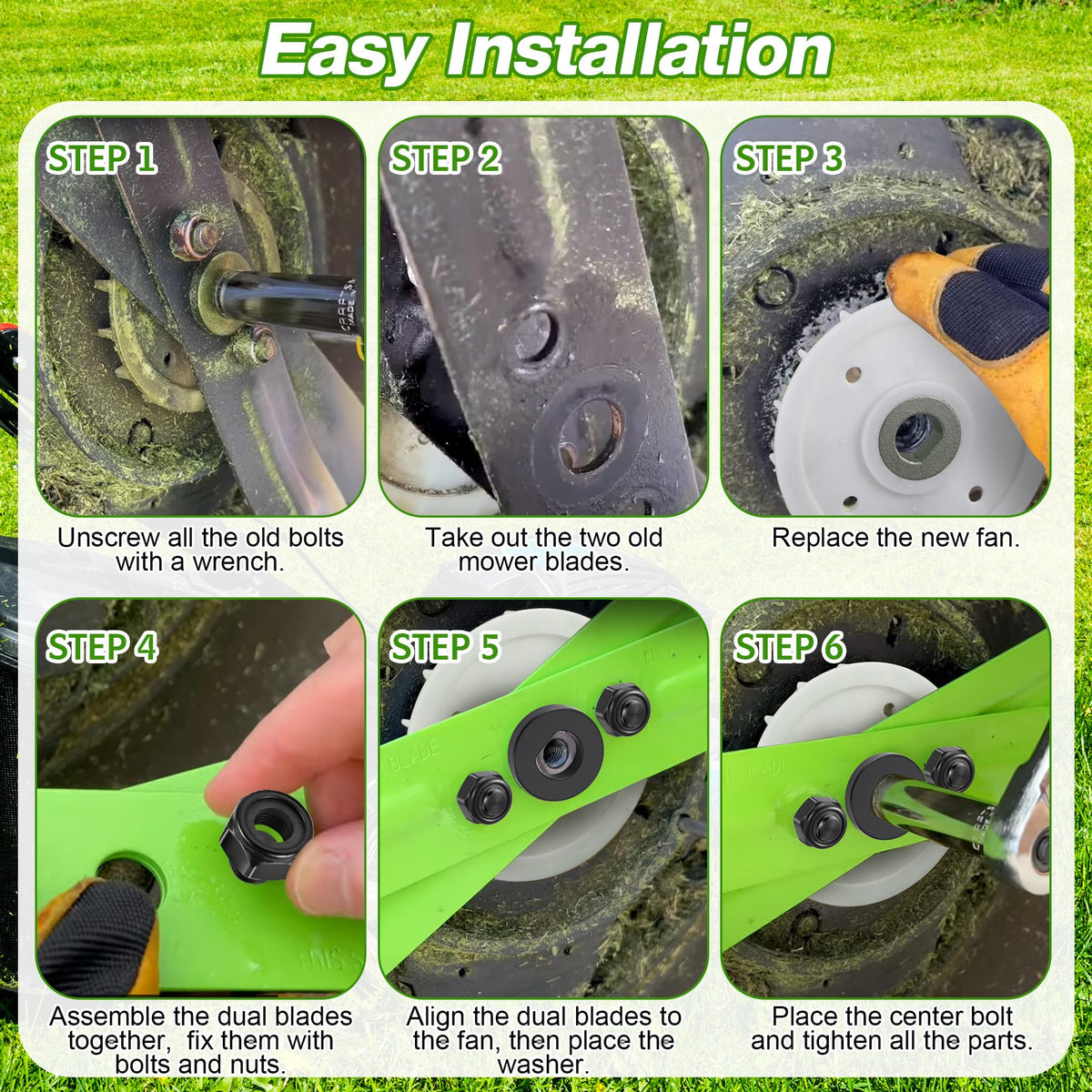 Ceoighe durable coating resists corrosion for longer mower life
