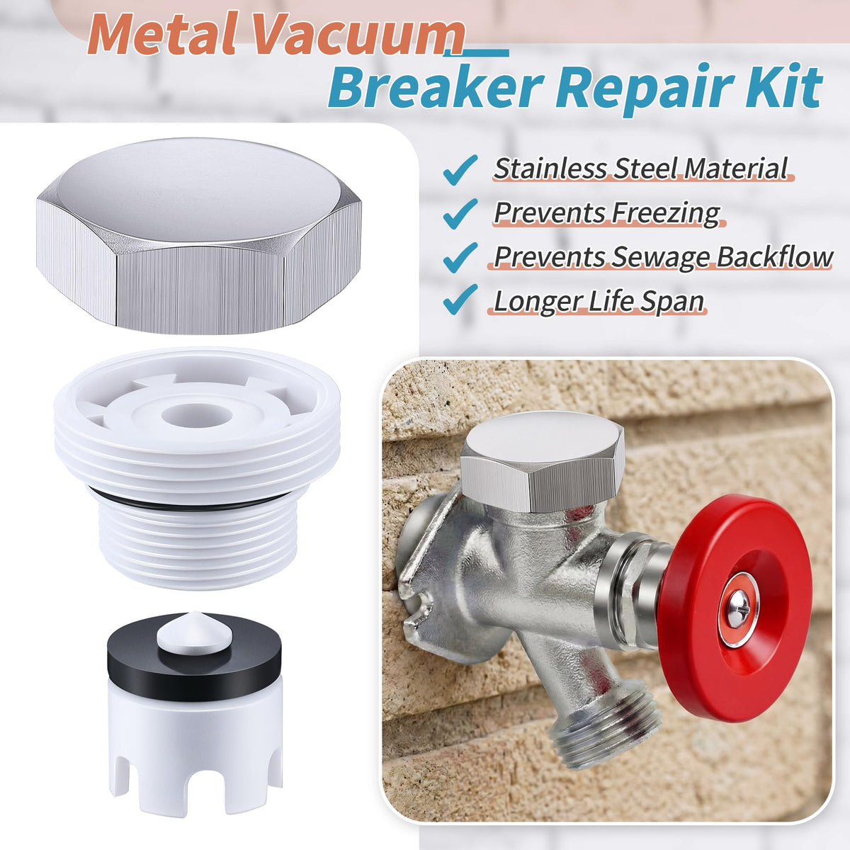 Ceoighe leak fix components restore water flow quickly