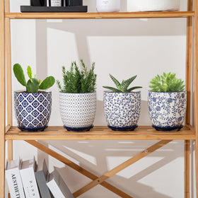 Cerkik small plant pot ideal for windowsills and tabletops