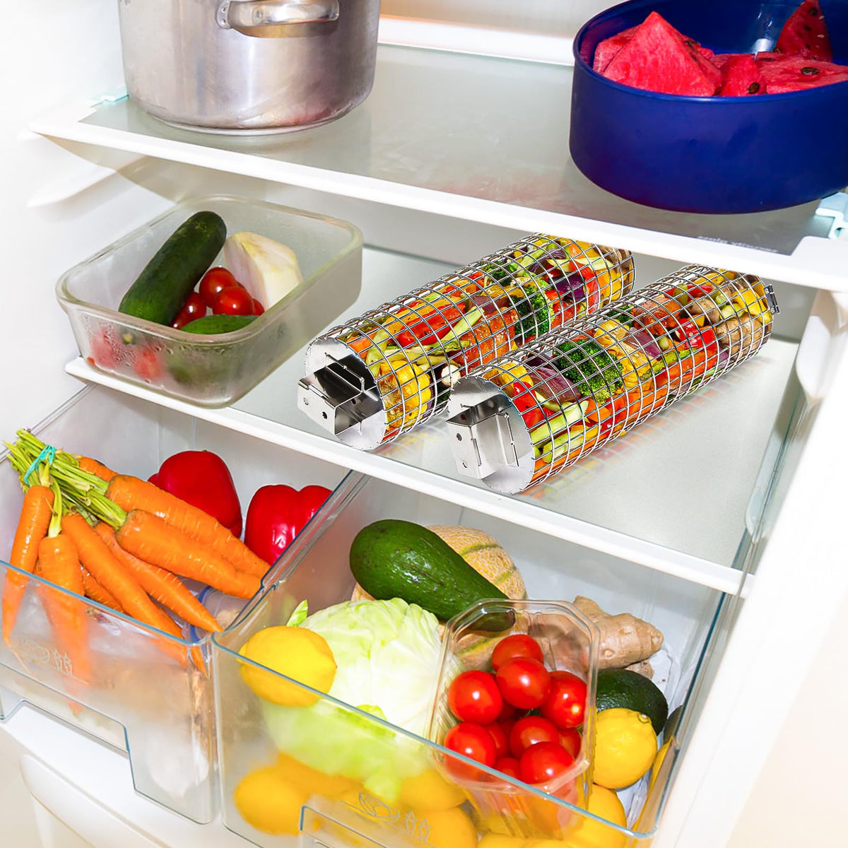 CESERVICE nesting design saves space for camping, RV trips, and compact kitchens.