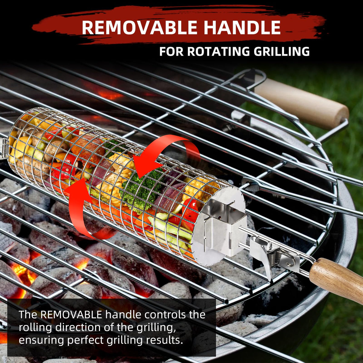 CESERVICE round cylinder design enables balanced heat and easy flipping.