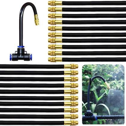 CESFONJER 20-pack adjustable nozzles packaging, a complete irrigation kit for lawns.