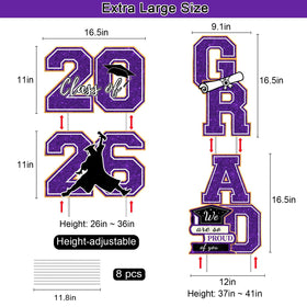 CESOF grad signs with UV-resistant ink for bright, fade-resistant outdoor use.
