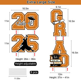 CESOF large 20x26 inch letters form bold 2026 GRAD messaging