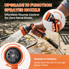 Leak-proof fittings and stabilizer rings ensure steady water flow.