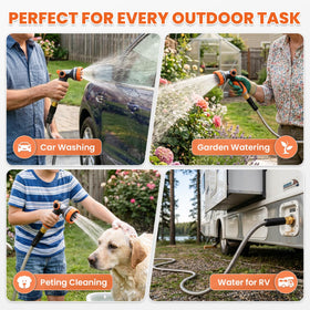Ideal Cesun setup for yard, RV, and pet bath tasks.