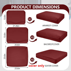 Cethytirko cushion cover close-up shows soft polyester fabric for outdoor use