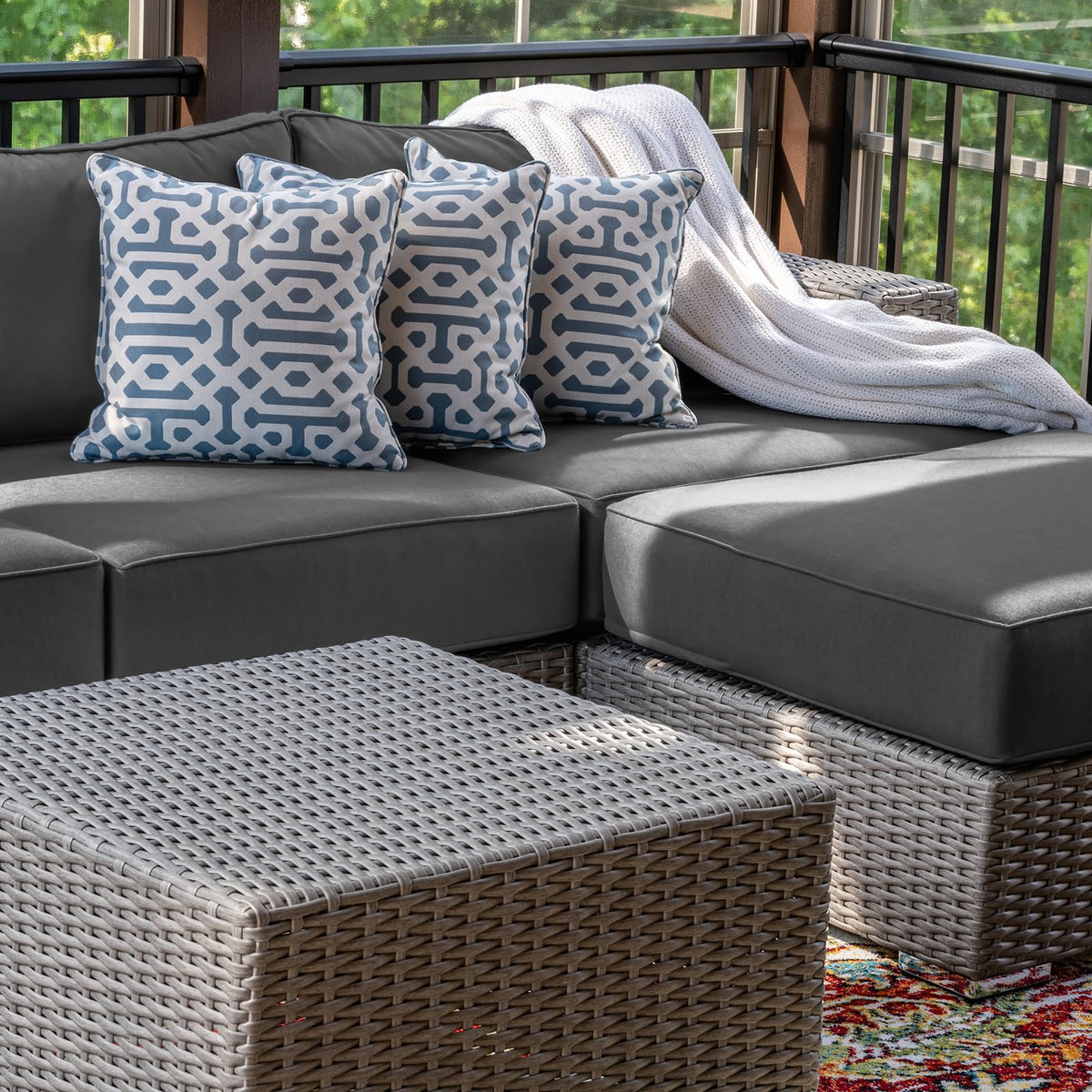 Cethytirko 14-piece covers on a sofa, ready for quick refresh.