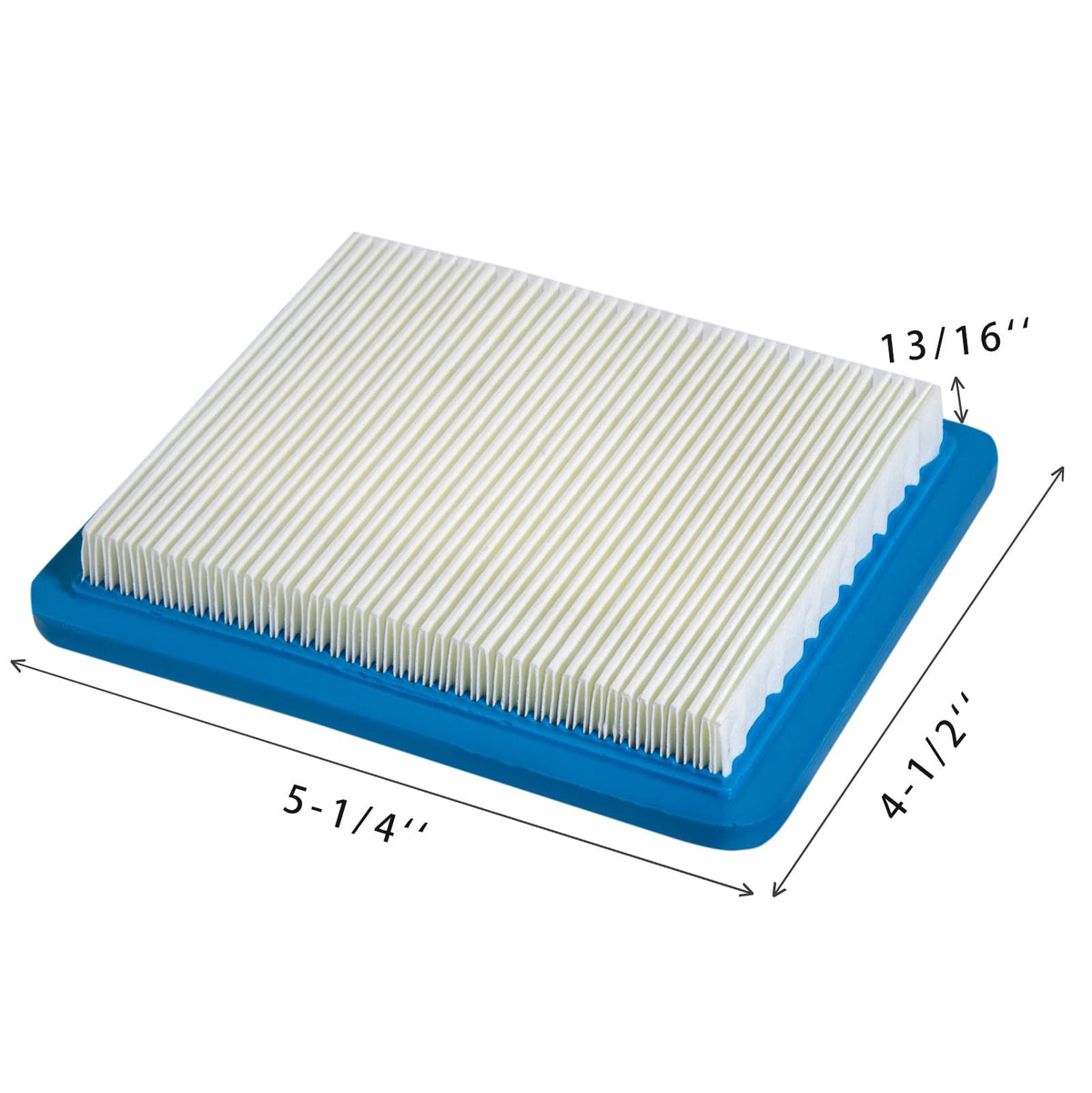 Ceukius air cleaner cover side view demonstrates compatibility with Quantum 6HP and vertical engines.