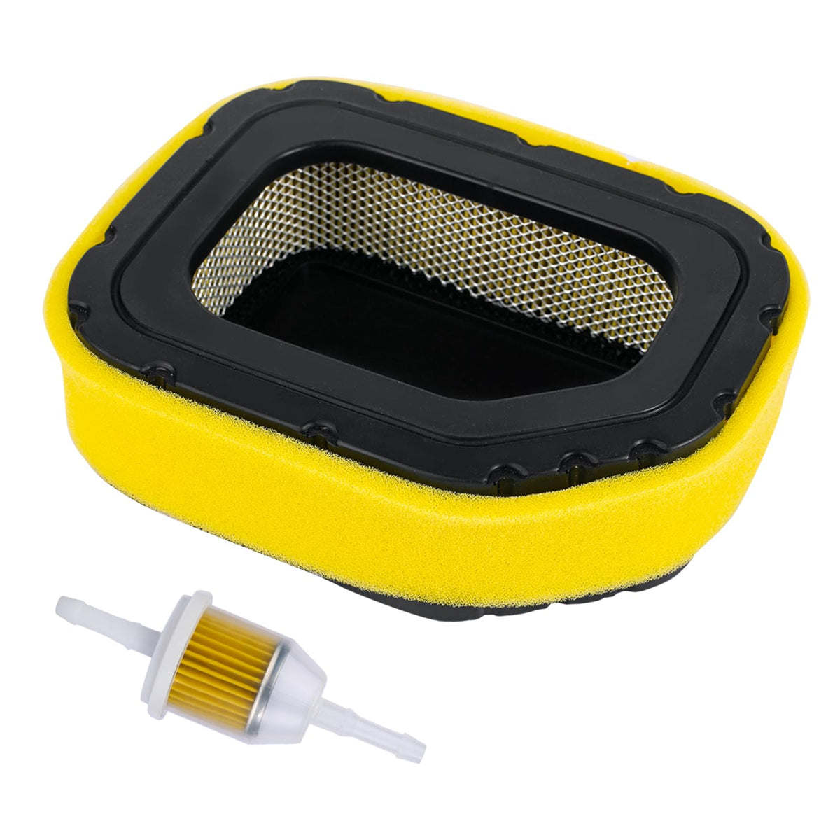 Ceukius air filter and fuel filter kit, packaged for quick install, protects engine performance.