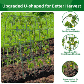 CFKEMZY included clips and ties support quick securing of vines and nets