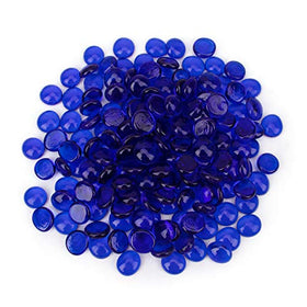 CFKJ Fire Glass Beads 18lb pack uniform durable decor for fire features