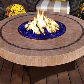 CFKJ Indoor Outdoor Decor Fire Glass for fireplaces and pits