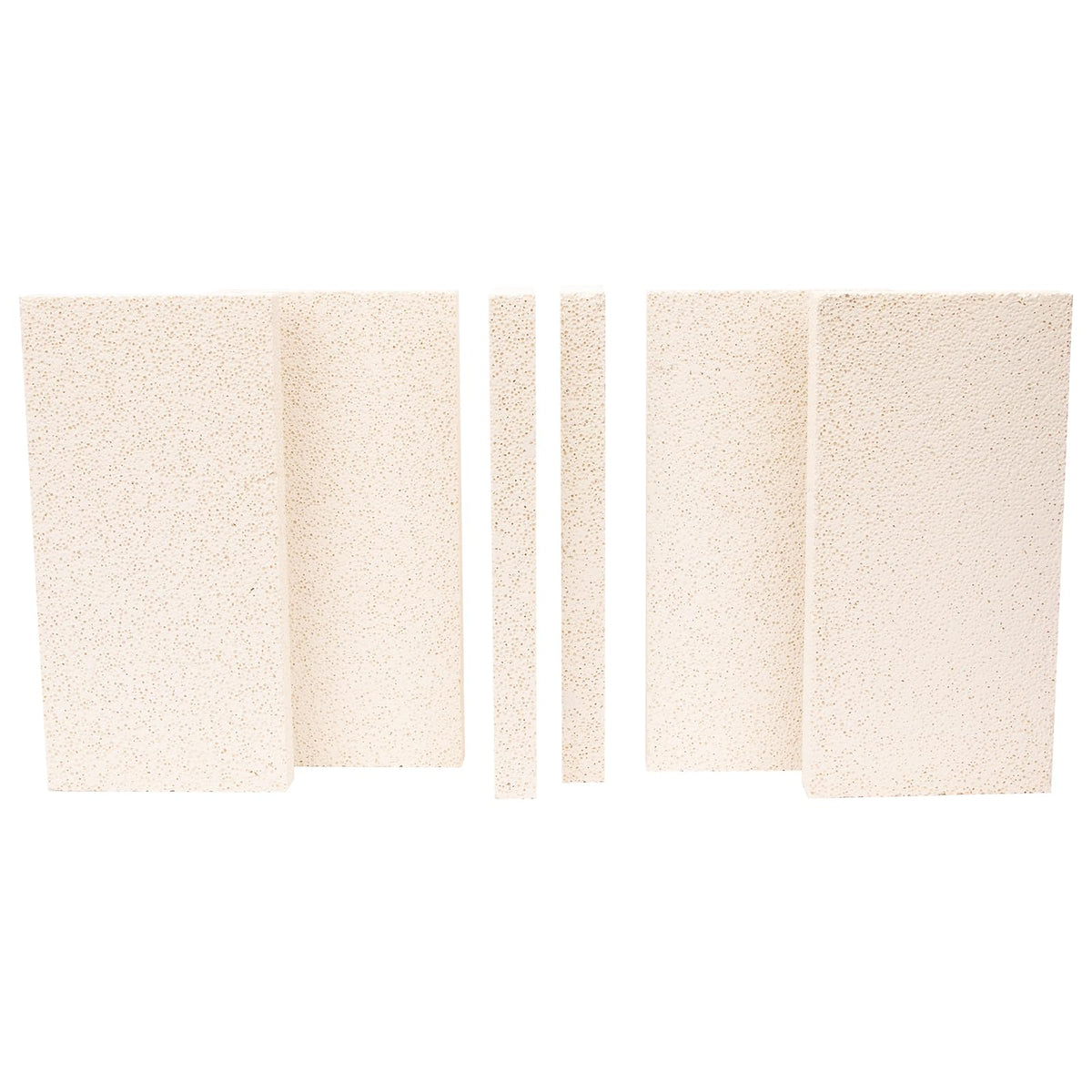 CFKJ insulating fire brick packaged set communicates convenience and ready-to-install parts.