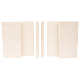 CFKJ insulating fire brick packaged set communicates convenience and ready-to-install parts.