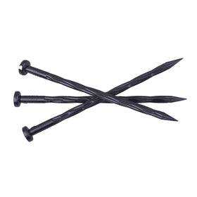 CFUTABOH durable plastic spikes prevent rust while anchoring weed fabric