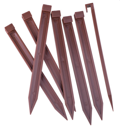 CFUTABOH landscape spikes, 10-inch anchors for secure edging and neat borders.