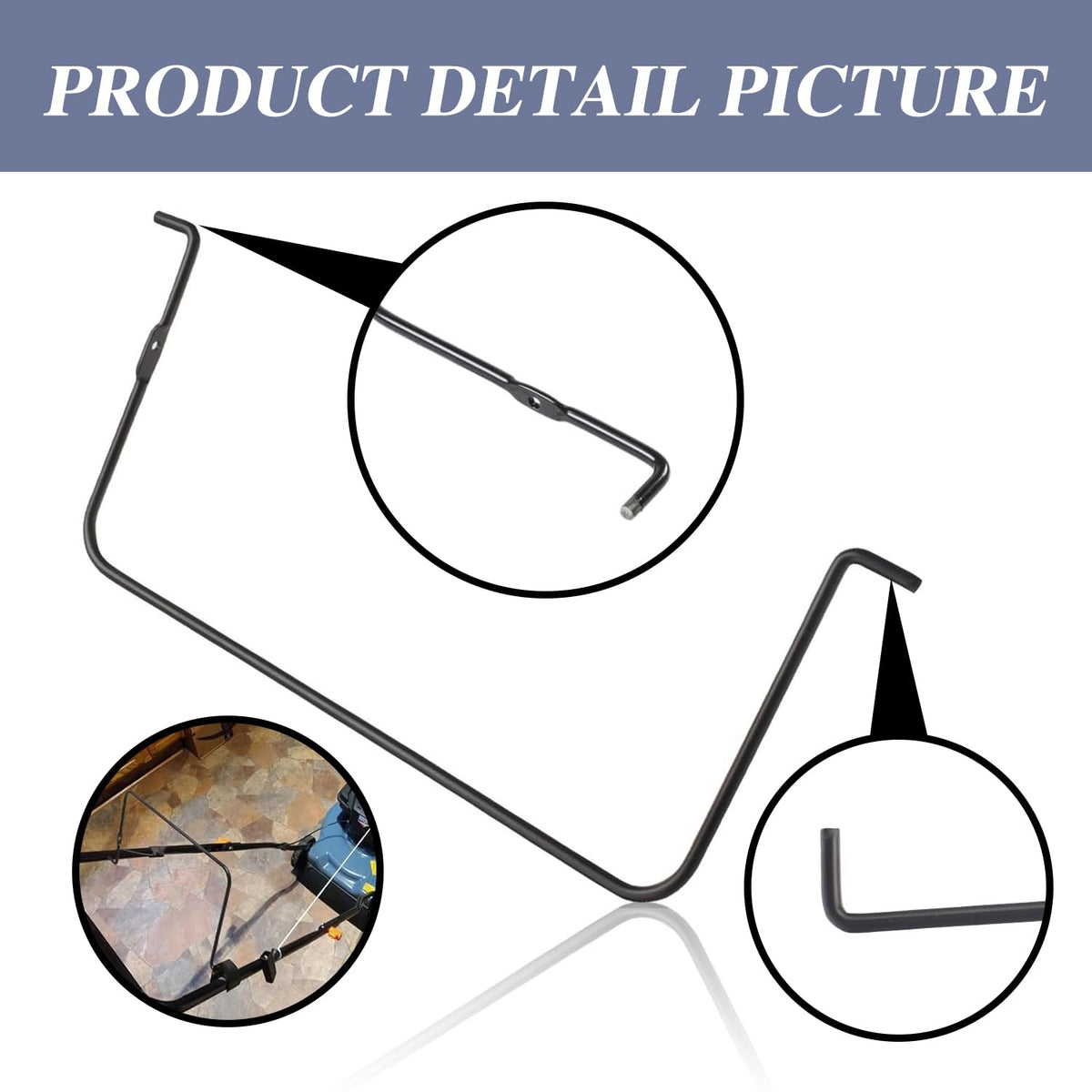 CFWMXG bail control bar compatible with Craftsman models for quick swap.
