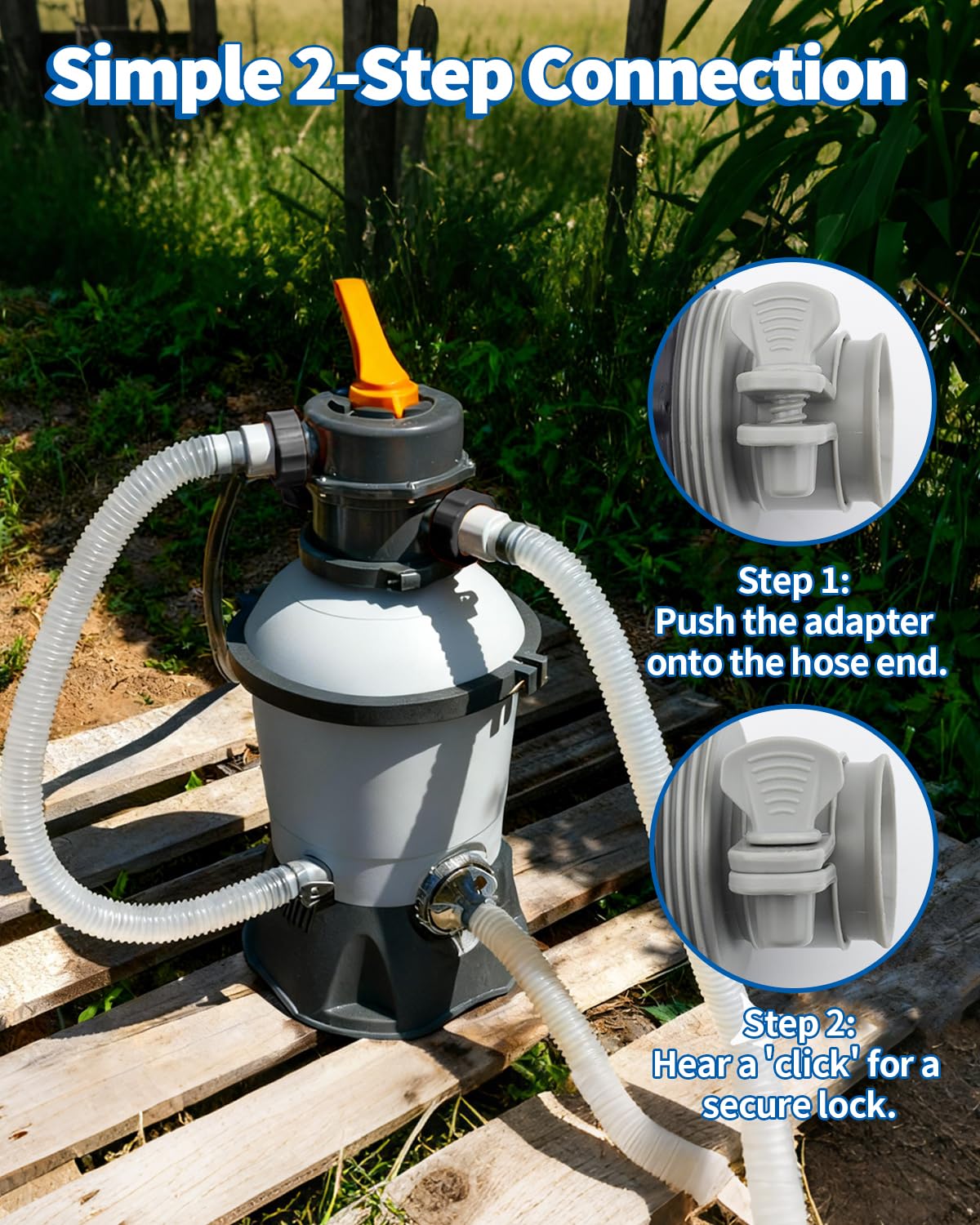 Cfyosnk DIY easy installation lets you swap adapters quickly without special tools.